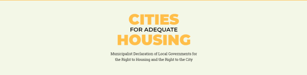 Cities for housing