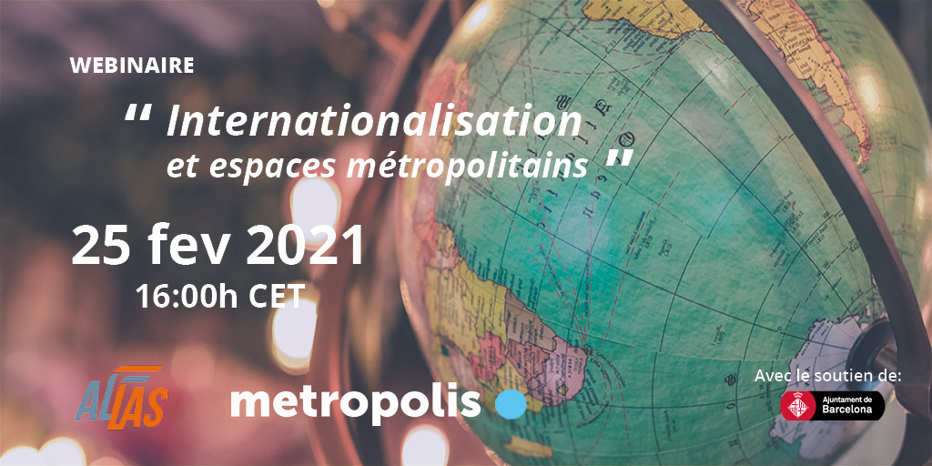 Webinar Internationalisation et espaces métropolitains