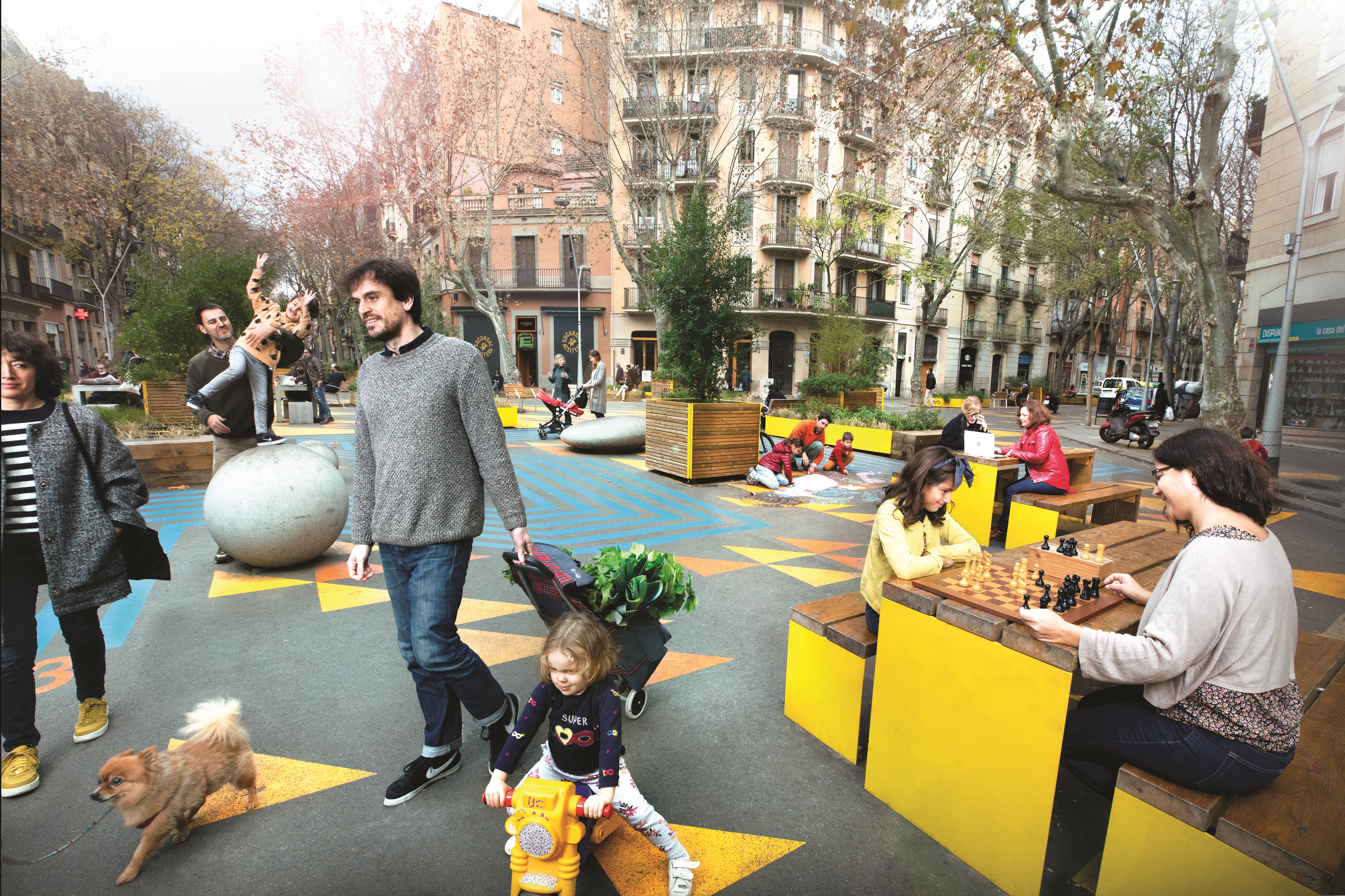 Superblocks: Putting people at the centre of Barcelona's public space model  | Metropolis
