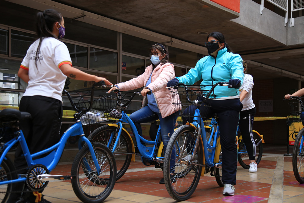 Bicicletas en Bogotá