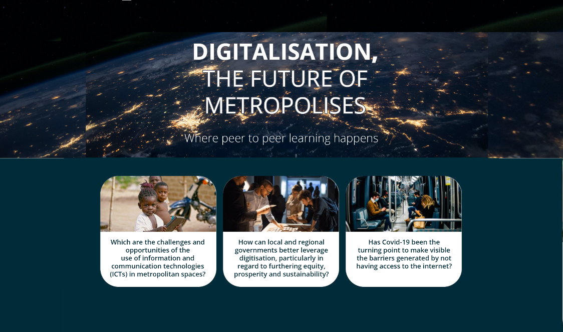 Digitalisation, the future of Metropolises