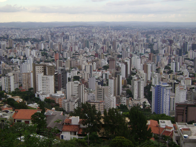 Belo Horizonte viewBelo Horizonte Barrio Sao PedroCidade administrativa