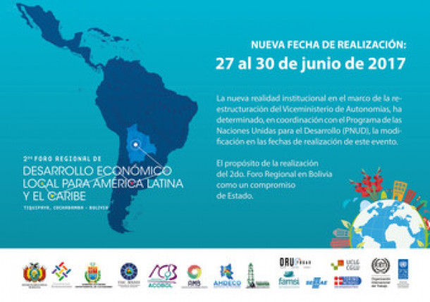 Regional Forum of Local economic Development for Latin America and the Caribbean Regional Forum of Local economic Development for Latin America and the Caribbean