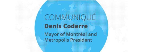 Communiqué Denis Coderre