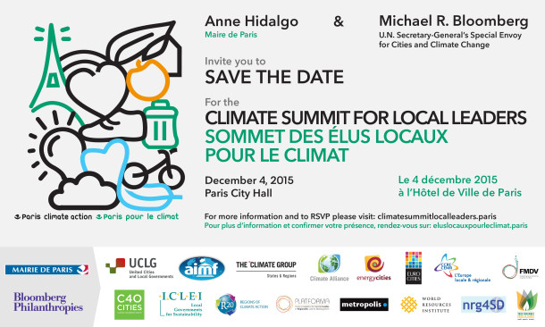 Climate Summit for Local Leaders Climate Summit for Local Leaders